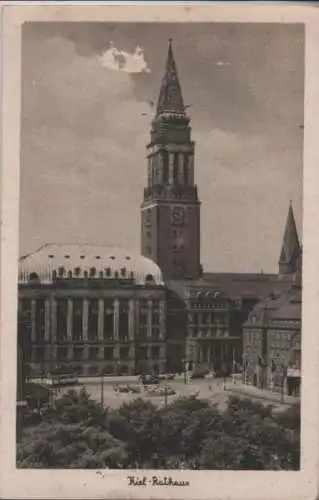 Kiel - Rathaus - 1944