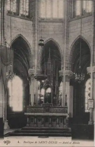 Frankreich - Frankreich - Saint Denis - Basilique, Autel et Abside - 1916