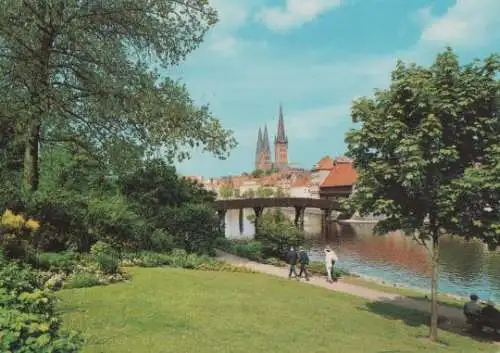 Lübeck - Partie an der Trave - 1971