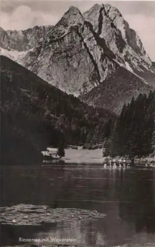 Riessersee - mit Waxenstein - 1959