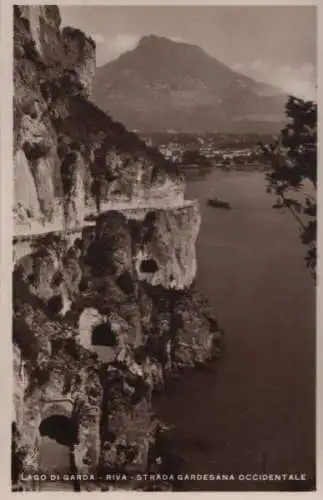 Italien - Italien - Riva del Garda - Strada Gardesana Occidentale - ca. 1950