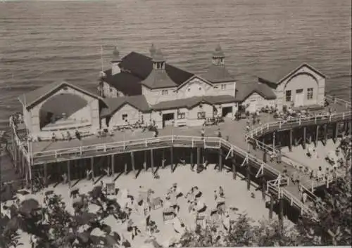 Sellin - Blick zur Seebrücke - ca. 1975