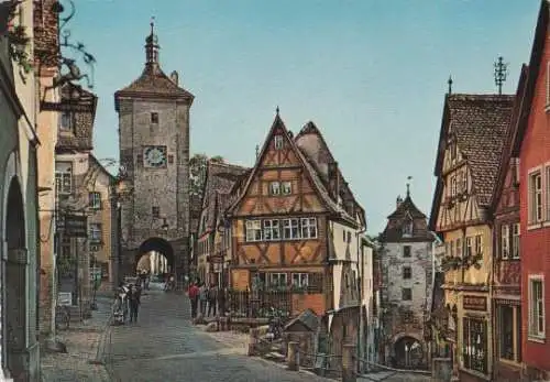 Rothenburg Tauber - Plönlein - 1962