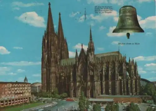 Köln - Dom, Südseite - 1972