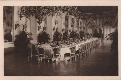 Österreich - Österreich - Wien - Schloß Schönbrunn, Gedeckte Hoftafel - ca. 1950