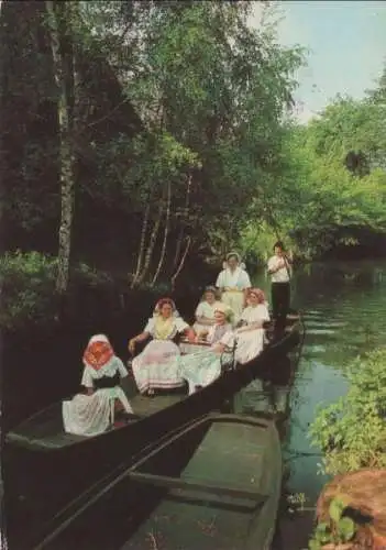 Lübbenau-Leipe - Niedersorbische Festtracht - ca. 1985