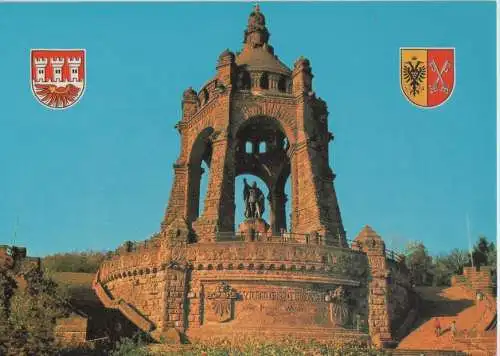 Wiehengebirge - Kaiser-Wilhelm-Denkmal - ca. 1980