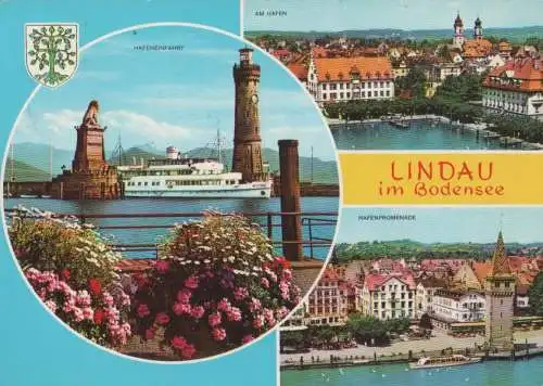 Lindau - u.a. Hafenpromenade - 1976