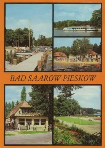 Bad Saarow - Pieskow, u.a. Erich-Weinert-Platz - 1981