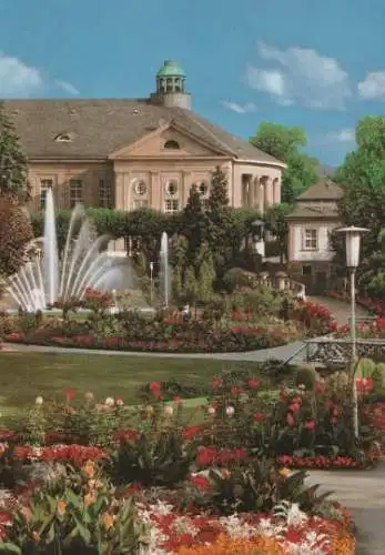 Schöner Rosengarten in Bad Kissingen - ca. 1995