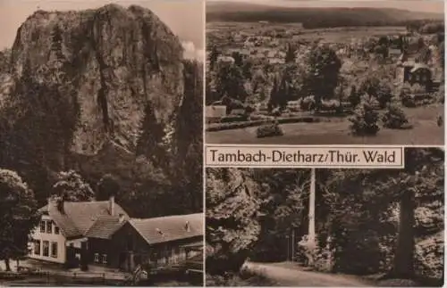 Tambach-Dietharz - mit 3 Bildern - 1962