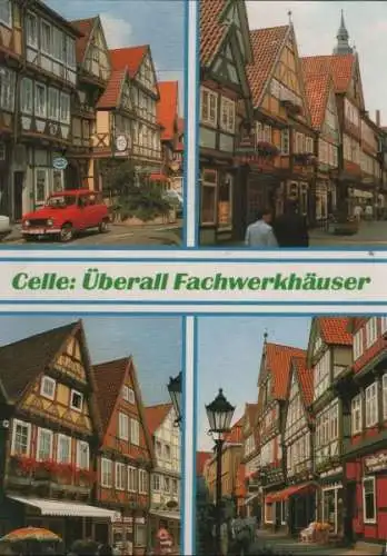 Celle - überall Fachwerkhäuser - ca. 1980