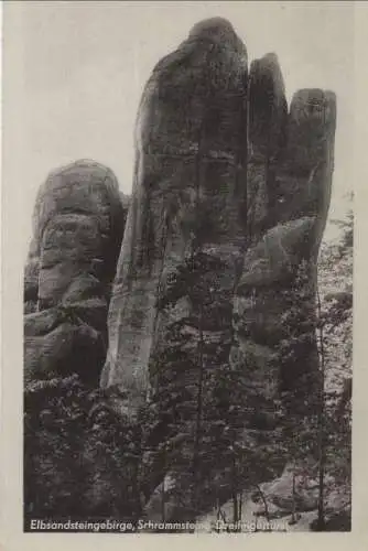 Elbsandsteingebirge - Schrammsteine - Dreifingerturm