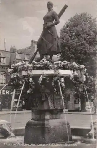 Husum - Asmussen-Woldsen-Brunnen - ca. 1960