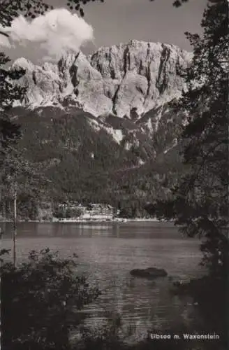 Eibsee - mit Waxenstein - 1954