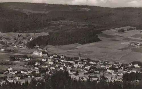 Bischofsgrün - Blick vom Ochsenkopf - ca. 1965