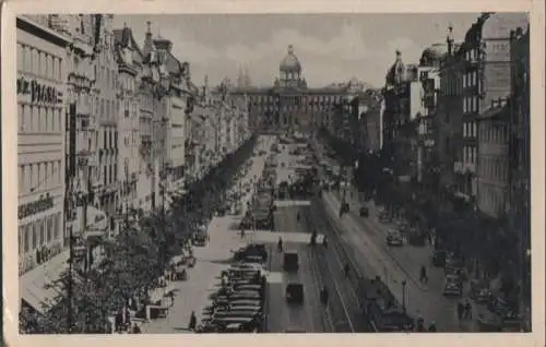 Tschechien - Tschechien - Prag - Praha - Wenzelsplatz - ca. 1950