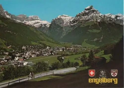 Schweiz - Schweiz - Engelberg - Blick gegen Hahnen - 1988