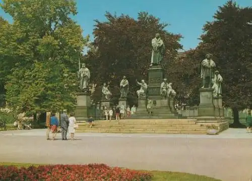 Worms - Luther-Denkmal - ca. 1975