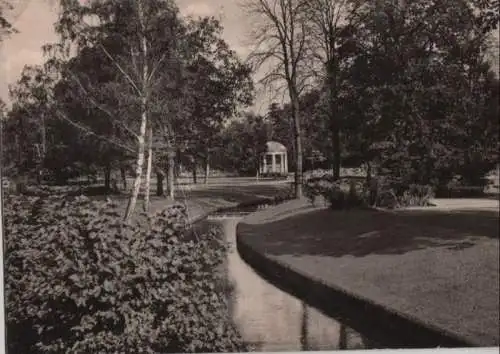 Bad Salzuflen - Im Kurpark mit Leopoldsprudel - 1968