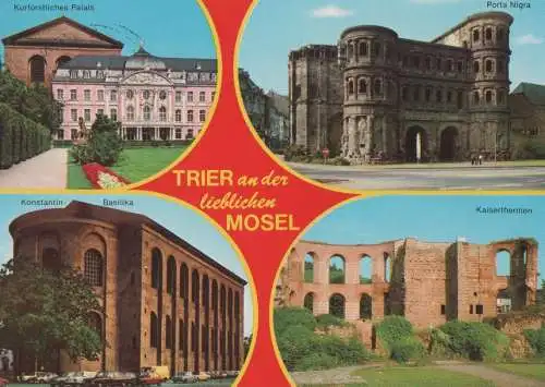 Trier - u.a. Basilika - 1990