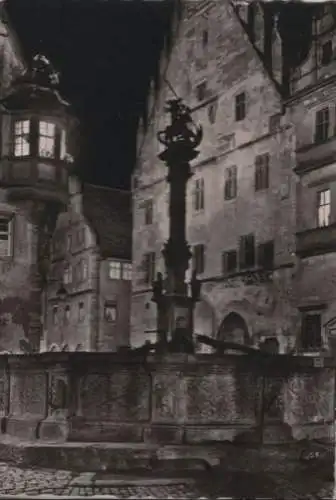 Rothenburg - St. Georgs-Brunnen - ca. 1960