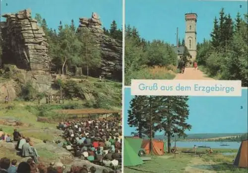 Erzgebirge - u.a. Naturbühne Greifensteine - 1981