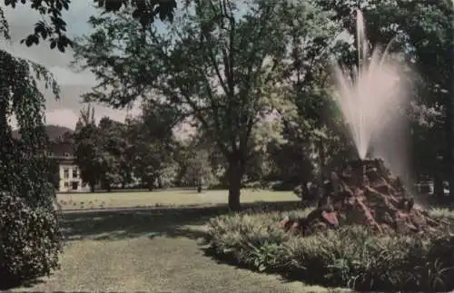 Baden-Baden - Springbrunnen in Lichtentaler Allee - ca. 1960