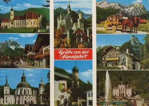 Alpen - Gruß von Alpenfahrt - ca. 1980