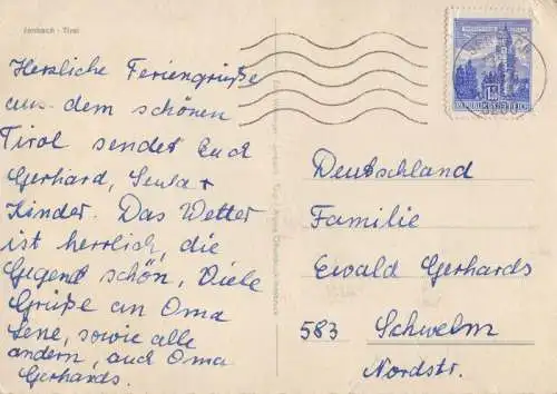 Österreich - Jenbach - Österreich - von oben