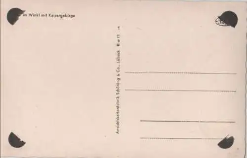 Reit im Winkl - mit Kaisergebirge