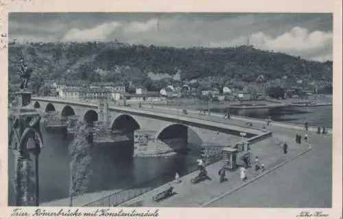 Trier - Römerbrücke - 1954