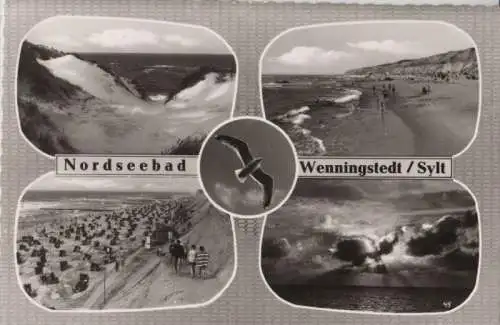 Wenningstedt - 4 Teilbilder - 1969