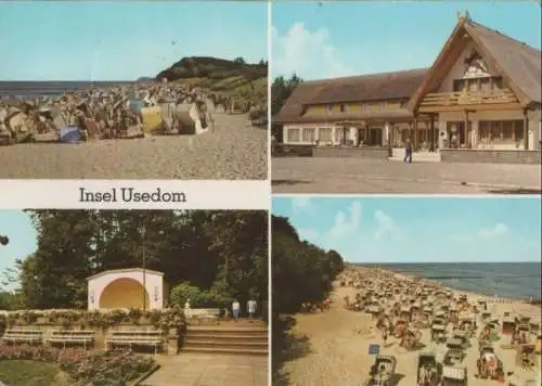 Usedom - u.a. Strand Kölpinsee - 1981