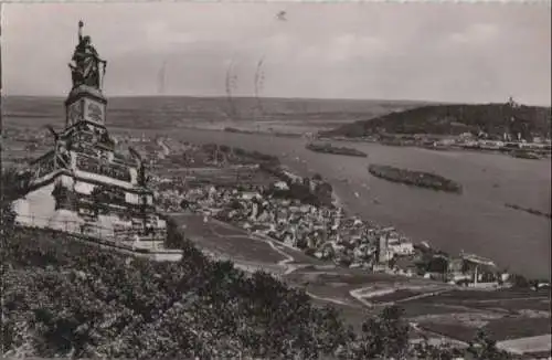 Rüdesheim - mit Nationaldenkmal - 1957