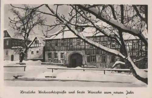 Weihnachtsgrüße - 1956