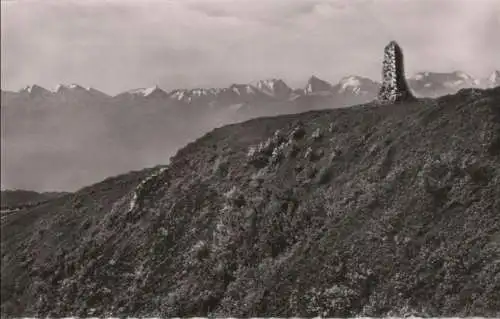 Feldberg / Schwarzwald - mit Blick auf Schweizer Alpen - ca. 1960