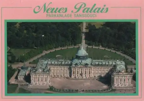 Potsdam - Parkanlage Sanssouci, Neues Palais - 1993