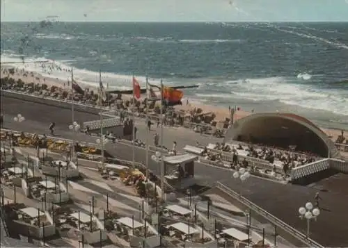 Westerland - Kurpromenade mit Musikpavillon - 1980