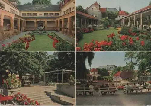 Bad Nauheim - u.a. Gartenhof im Badehaus 7 - 1961