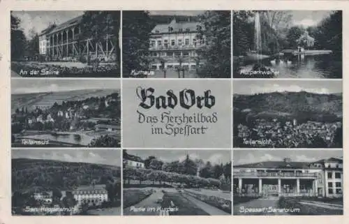 Bad Orb - u.a. An der Saline - 1956