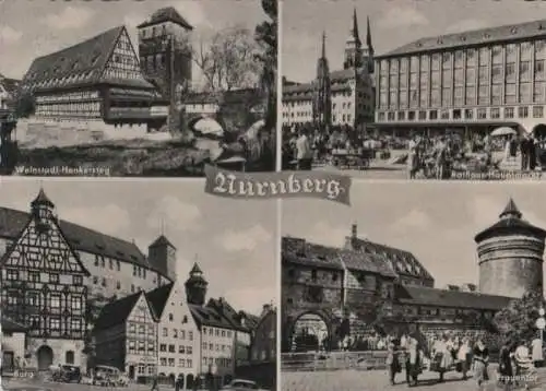 Nürnberg - u.a. Burg - 1962