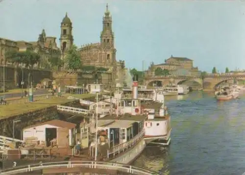 Dresden - Dampferanlegestelle - 1970