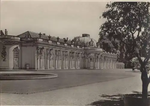 Potsdam - Sanssouci, Gartenseite