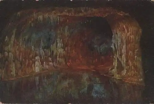 Saalfeld - Feengrotten, Blaue Grotte - ca. 1935