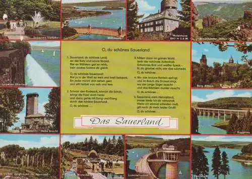 Sauerland - u.a. die Sieben Jungfrauen - 1974