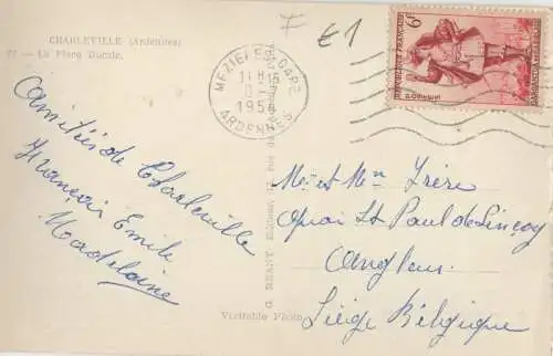 Frankreich - Charleville-Mézières - Belgien - Place Ducale