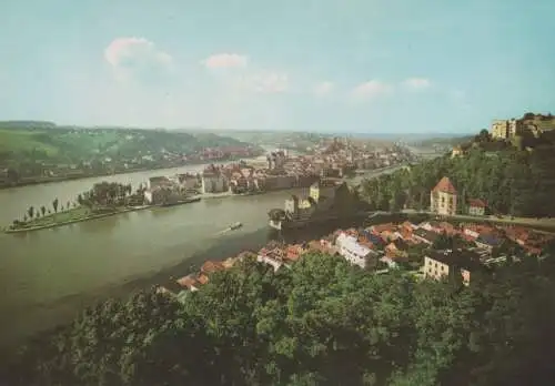 Passau - Gesamtansicht - ca. 1970