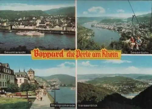 Boppard - u.a. Sesselbahn - 1970