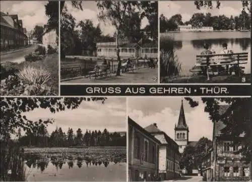 Gehren - u.a. Seerosenteich - 1973